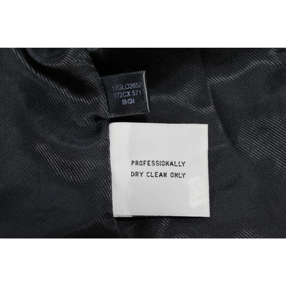 Kenneth Cole New York Black Wool Blend Long Coat Size 6 - Picture 8 of 10